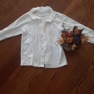 Children's Ruffled Collar Blouse